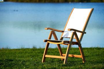 KATE - Recliner teak garden chair by Traditional Teak - view 3